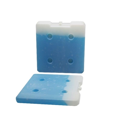 Placas frias eutéticas de plástico rígido personalizado azul caixa de gelo mais fria para logística de cadeia de frio